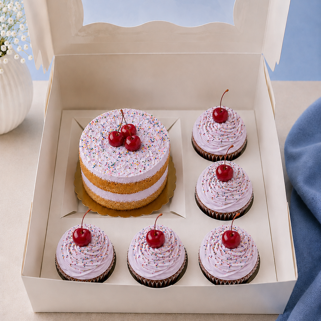 Bento & Cupcake Box
